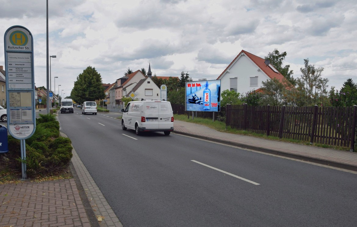 Strasse des Friedens/geg. Roitzscher Str/rts  (Holzweissig)