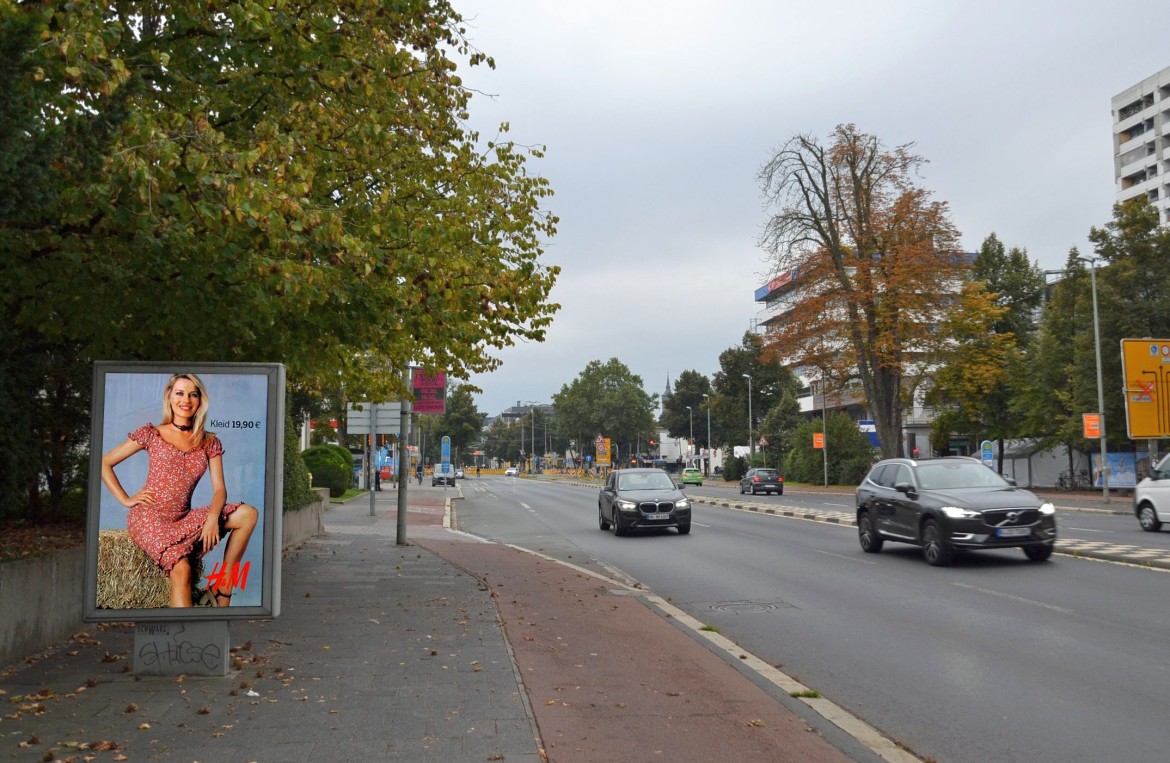 Weender Landstr/B3+B27/bei Uni/nh. Esso-Tkst (WE lks)