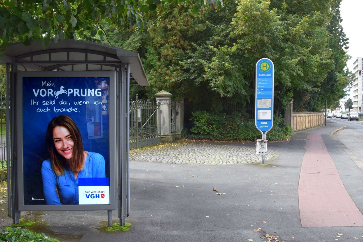Kasseler Landstr/B 3/Hts Stadtfriedhof/Salinenweg/aussen -WH