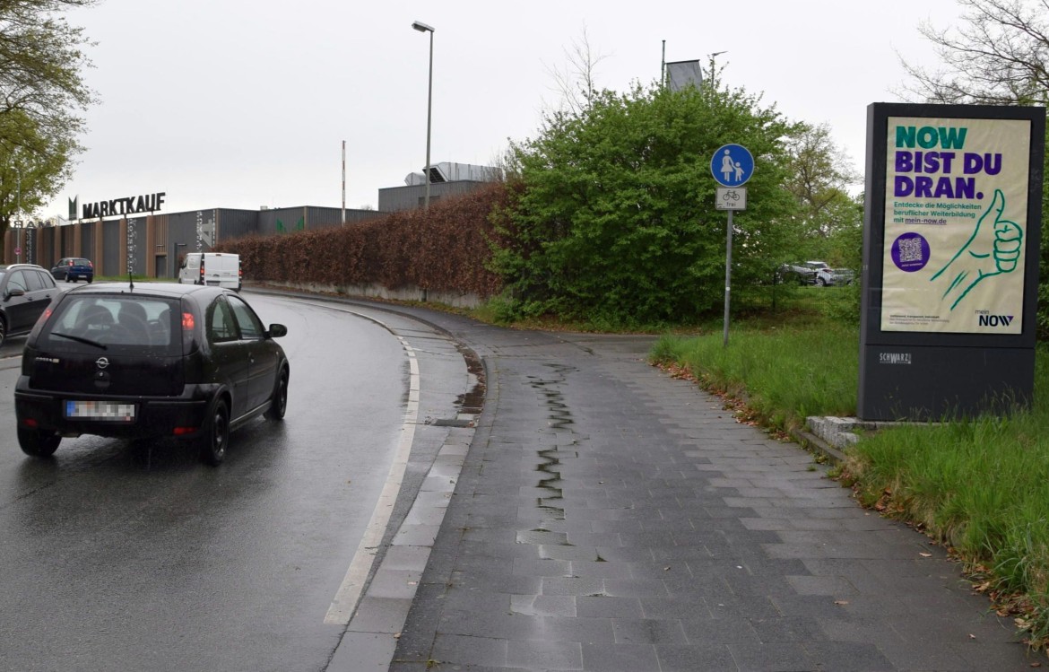Hans-Böckler-Str/geg. Nr. 3/Westring/B 61 (WE rts)