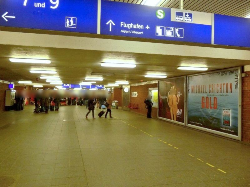 S-Bf Schönefeld FH, Tunnel, zw. Gl. 3/5 & 4/6