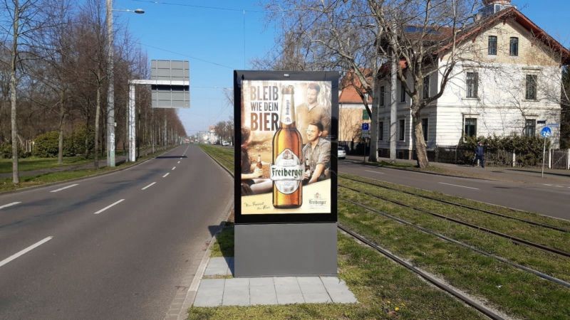 Prager Str./An der Tabaksmühle/Mittelstreifen/We.l