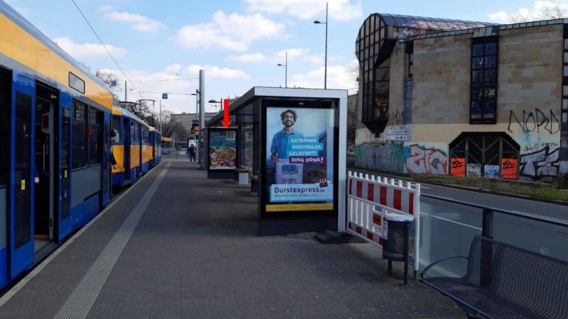 Wilhelm-Leuschner-Platz 150 m nach Peterssteinweg